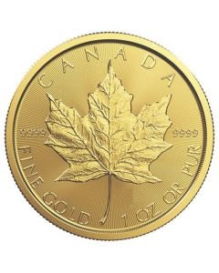 1 oz Canadian Gold Maple Leaf Coin - Random Year