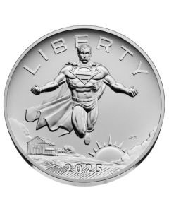 2025 2.5 oz US Superman™ Silver Medal
