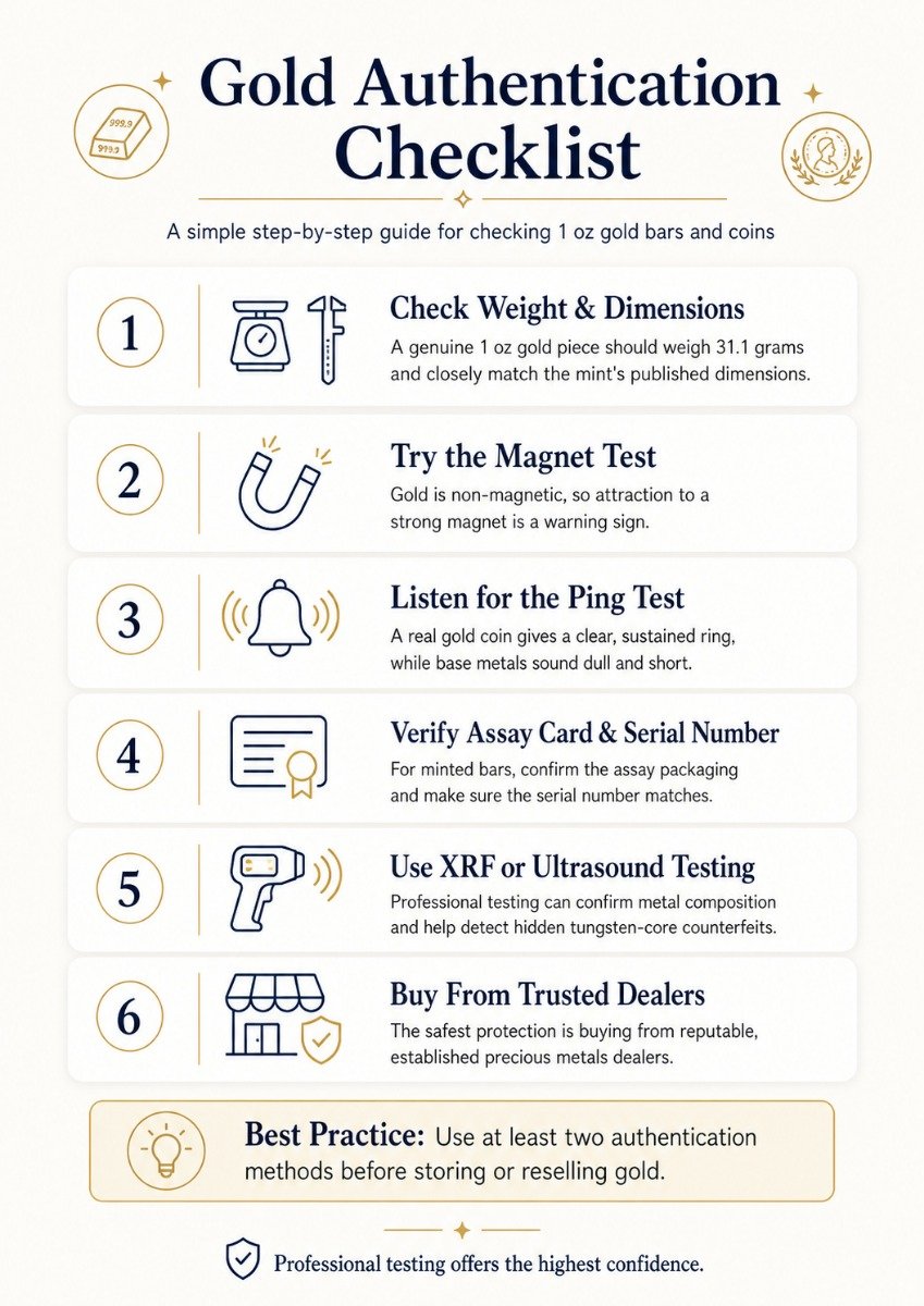 gold authenticity checklist