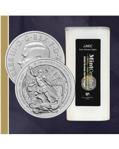 2026 1 oz Silver Angel &ndash; NGC & SD Bullion MintCertified&trade; FIRST30&trade; | Sealed Tube of 25