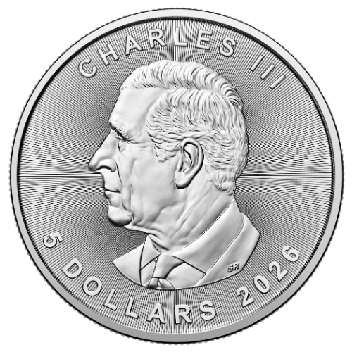 2026 1 oz Canadian Maple Leaf Silver Coin