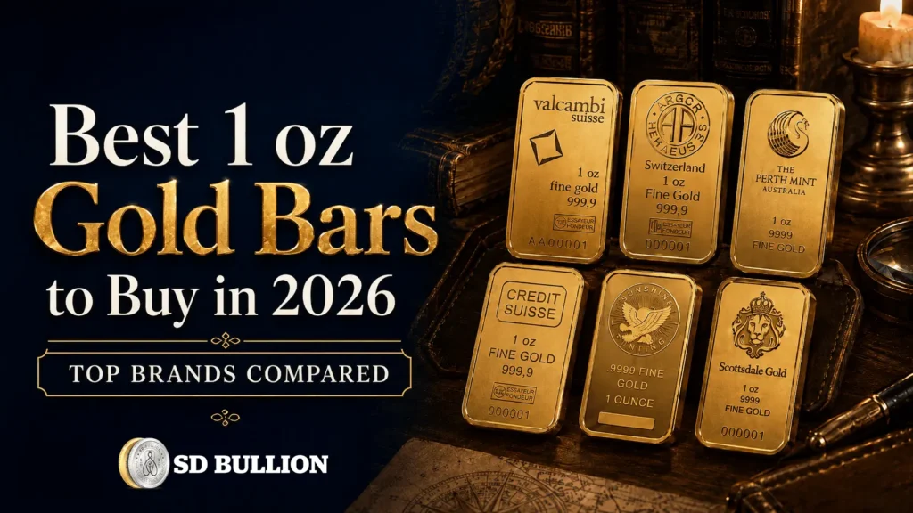 Best 1 oz Gold Bars to Buy in 2026 | Top Brands Compared