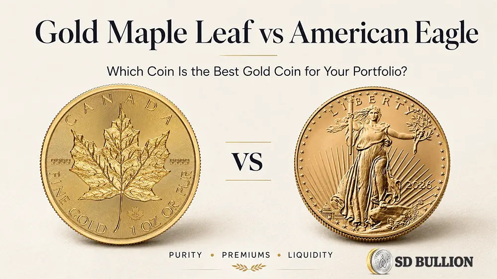 Gold Maple Leaf vs American Eagle: Which Coin Is the Best Gold Coin for Your Portfolio?