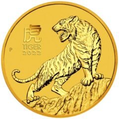 2022 1 oz Year of the Tiger Gold Coin | Perth Mint Lunar Series III