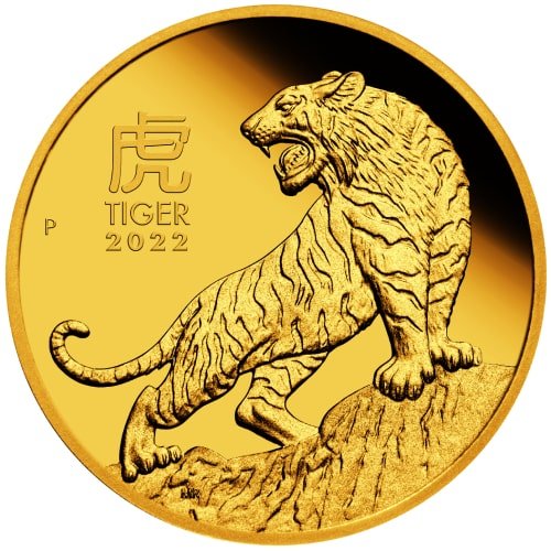 02 2022 Year Of The Tiger 1oz Gold Proof Coin Straighton Highres 1 Min