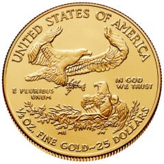 2021 1/2 oz American Gold Eagle Coin BU
