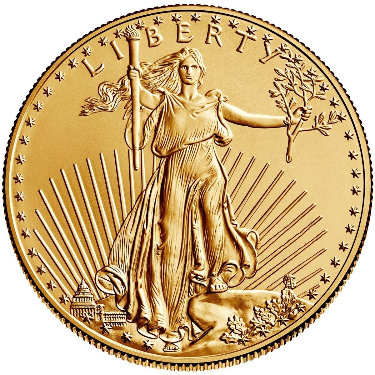 1 oz Random Year Gold American Eagle Coin