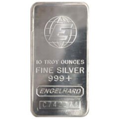 10 oz Silver Engelhard Bar - Random Design