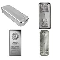 100oz Silver Bars