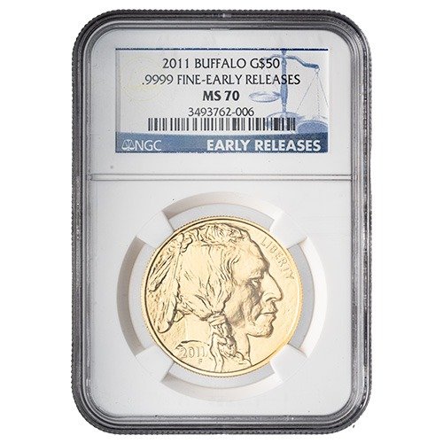 2011 Us Gold Buffalo Ngc Ms 70 Early Releases 1 Oz Coin Obverse 500x500