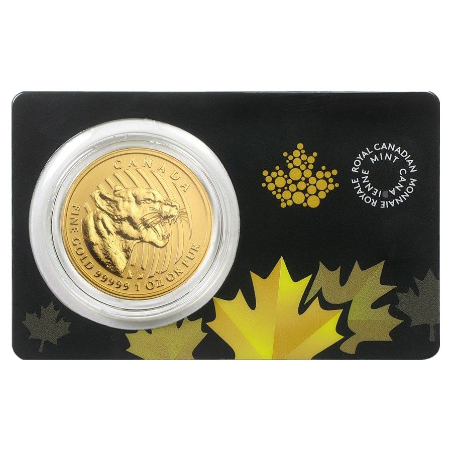 2015 1 Oz Gold Cougar 99999 Call Of The Wild
