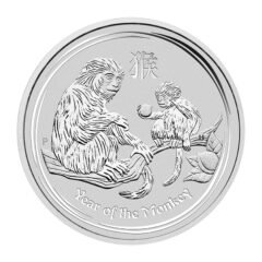 2016 1/2 oz Australian Lunar Series Monkey Silver Coin
