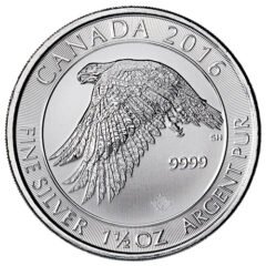 2016 1.5 oz Snow Falcon Silver Coin