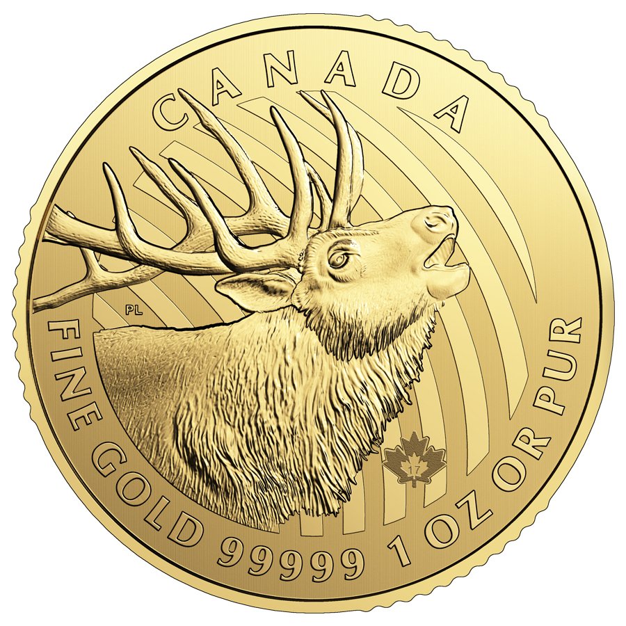 2017 1 Oz Call Of The Wild Elk 99999 Obverse