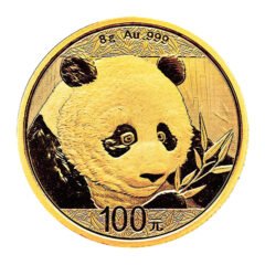 2018 8 Gram Chinese Gold Panda Coin BU