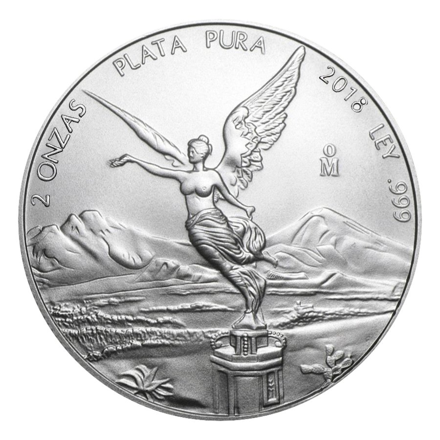 2018 Mexican Libertad 2 Oz Front