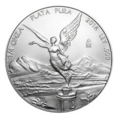 2018 Mexican Libertad Silver Coin 1/4 oz