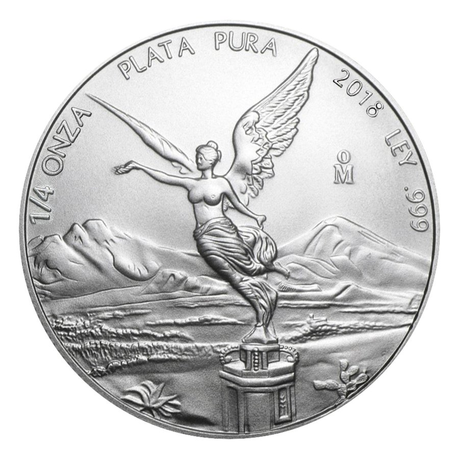 2018 Mexican Libertad Quarter Oz Front
