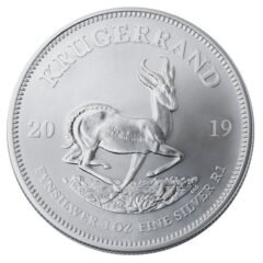 2019 South African Silver Krugerrand Coin 1 oz