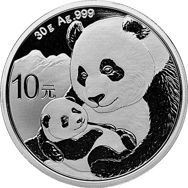 Random Year Silver Chinese Panda Coins