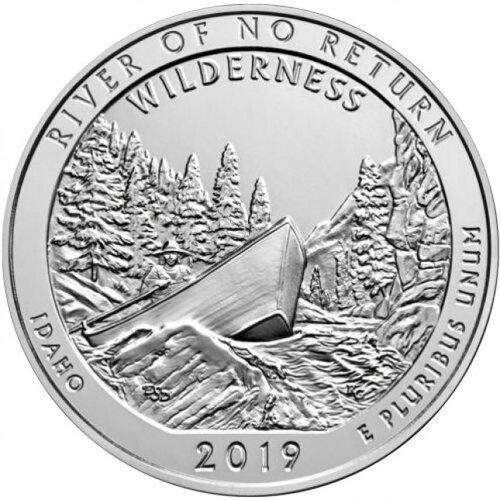 2019 River Of No Return Wilderness Idaho Atb Silver Coin Reverse Sdbullion 1 1