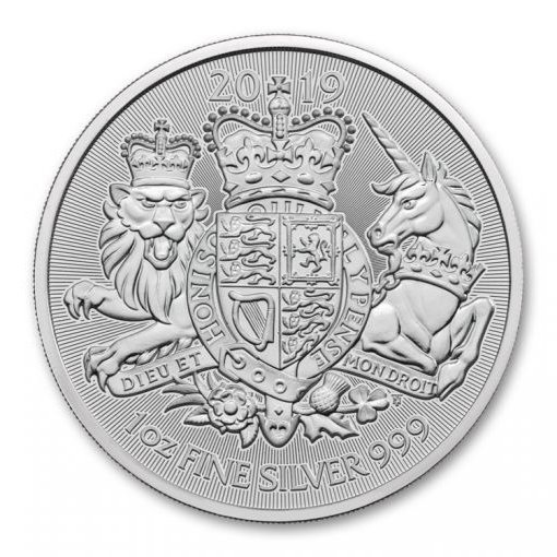 2019 Silver The Royal Arms 1oz Coin