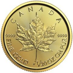 2020 1/20 oz Canadian Gold Maple Leaf Coin BU