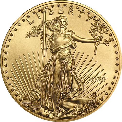 2020 1 Oz Us Gold Eagle Coin Sdbullion