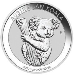 2020 1 oz Australian Silver Koala Coin BU