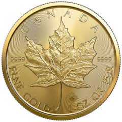 2020 1 oz Canadian Gold Maple Leaf Coin BU