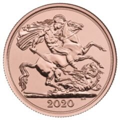 2020 Gold Double Sovereign Coin