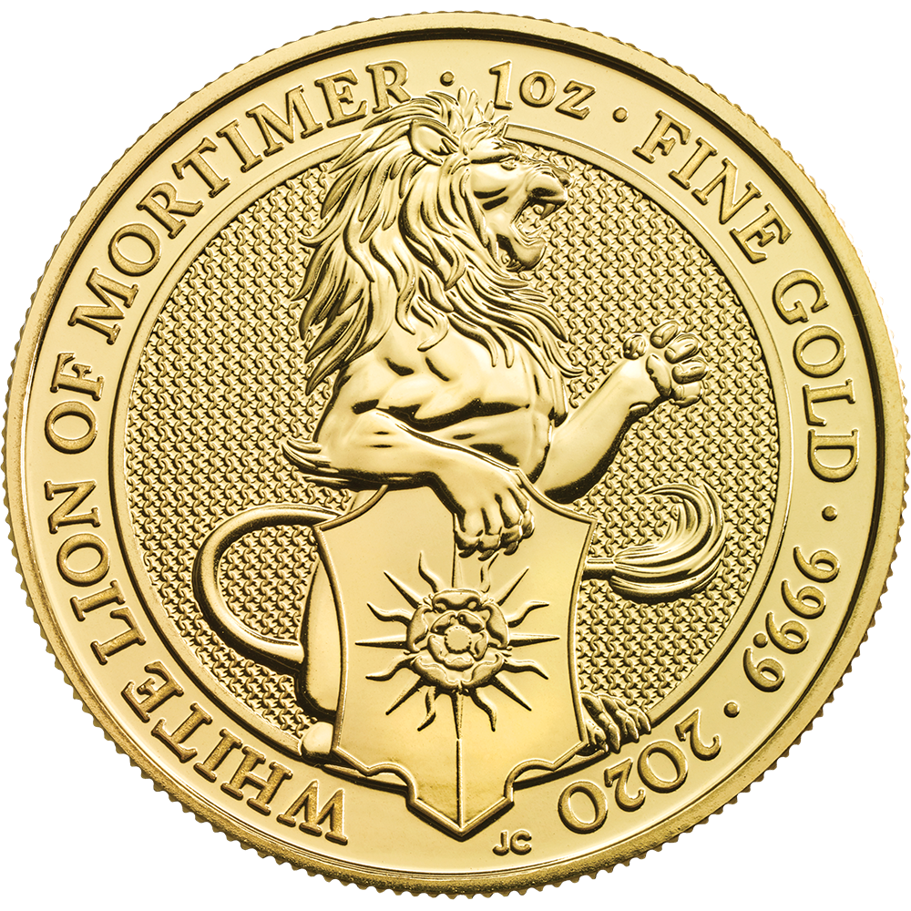2020 Queensbeast Lion 1oz Front