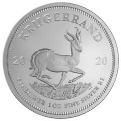 2020 1 oz South African Silver Krugerrand Coin