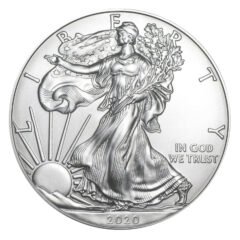 2020 Silver Eagle Monster Box - 500 Coins (Sealed)