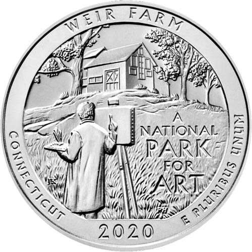 2020 Weir Farm America The Beautiful Obverse 1