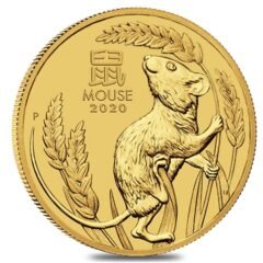 2020 1/20 oz Year of the Mouse Gold Coin - Perth Mint Lunar Series III