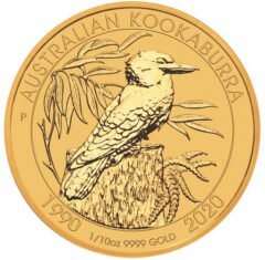 2020 1/10 oz Australian Kookaburra Gold Coin