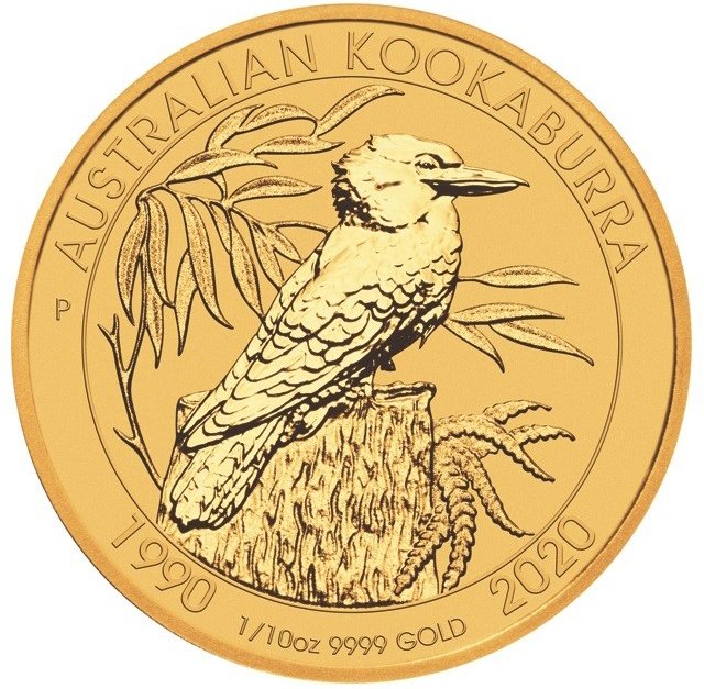 2020 Pe Gold Kookaburra 110 Oz Coin 2