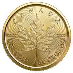 2021 1/10 oz Canadian Gold Maple Leaf Coin BU