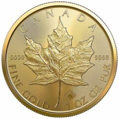 2021 1 oz Gold Maple Leaf Coin BU