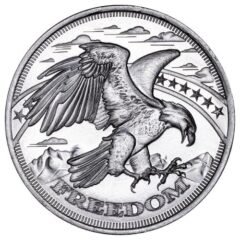 1 oz SD Bullion Silver Freedom Round
