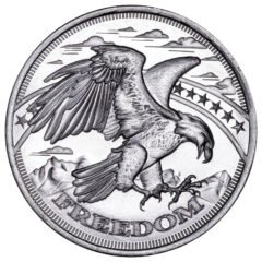 1/4 oz SD Bullion Silver Freedom Round