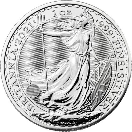 2021 1oz Britannia Silver Coin Reverse Sd Bullion