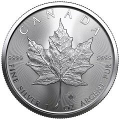 2021 Silver Maple Leaf Coin BU