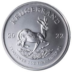 2022 1 oz South African Silver Krugerrand Coin