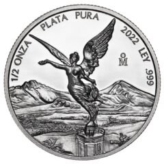 2022 1/2 oz Mexican Silver Libertad Proof Coin