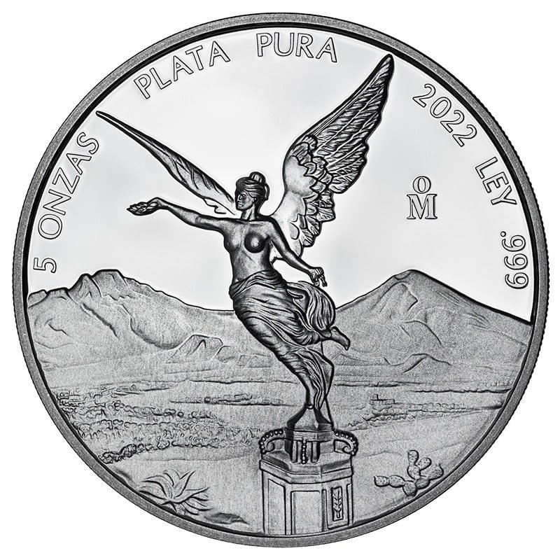 2022 5 Silver Proof Libertads Obverse 800x800 Min