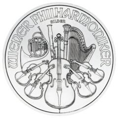 2022 1 oz Austrian Silver Philharmonic Coin BU