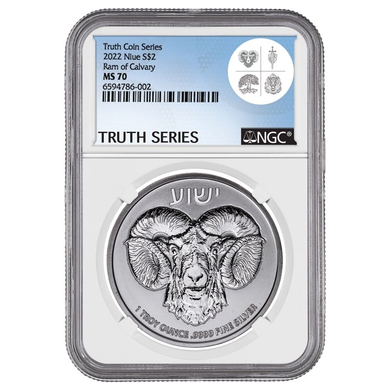 2022 Ni Silver Ram Of Calvary Ngc Ms 70 1 Oz Coin Rev 800x800 Min