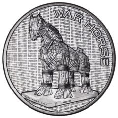 2022 2 oz War Horse High Relief Silver - The Awakening Series